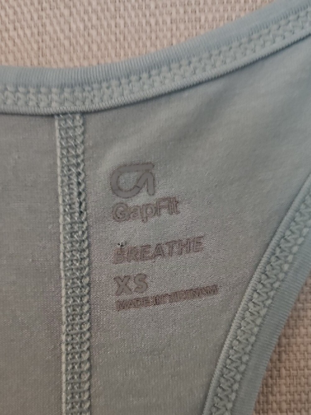 GAP Light Blue Racerback Tank - Picture 2 of 3